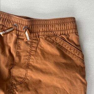 Bundle Hanna Andersson brown boys canvas jogger pants 140 10